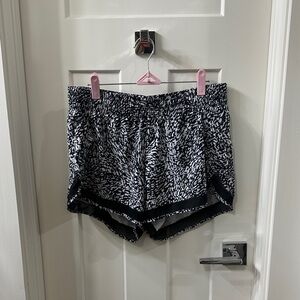 NWOT Athleta Lined Racer Run Shorts M